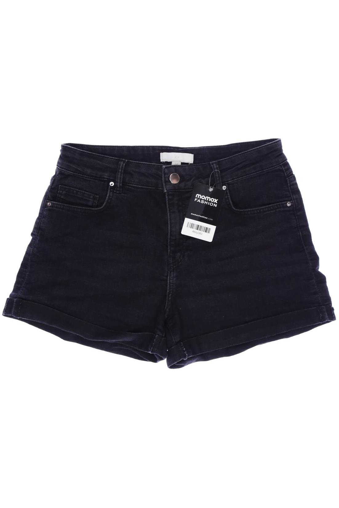 H&M Damen Shorts, schwarz von H&M