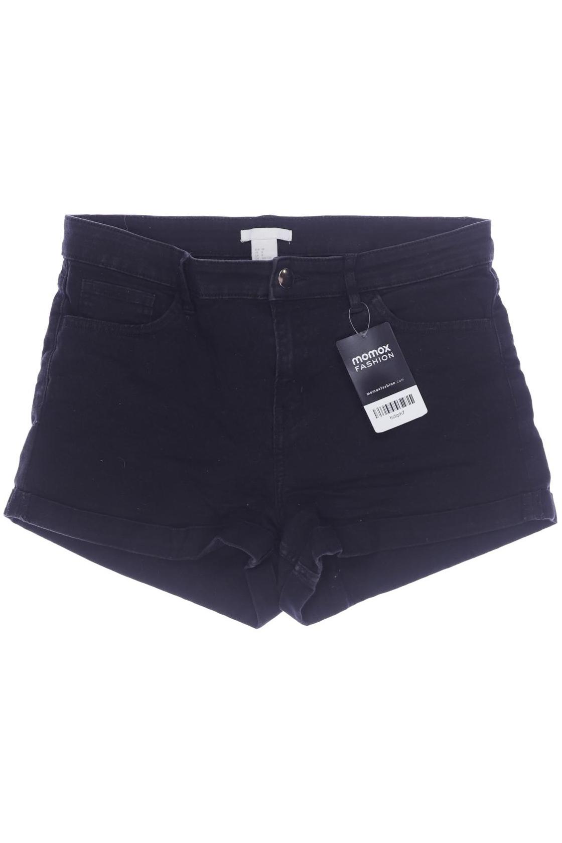 H&M Damen Shorts, schwarz von H&M