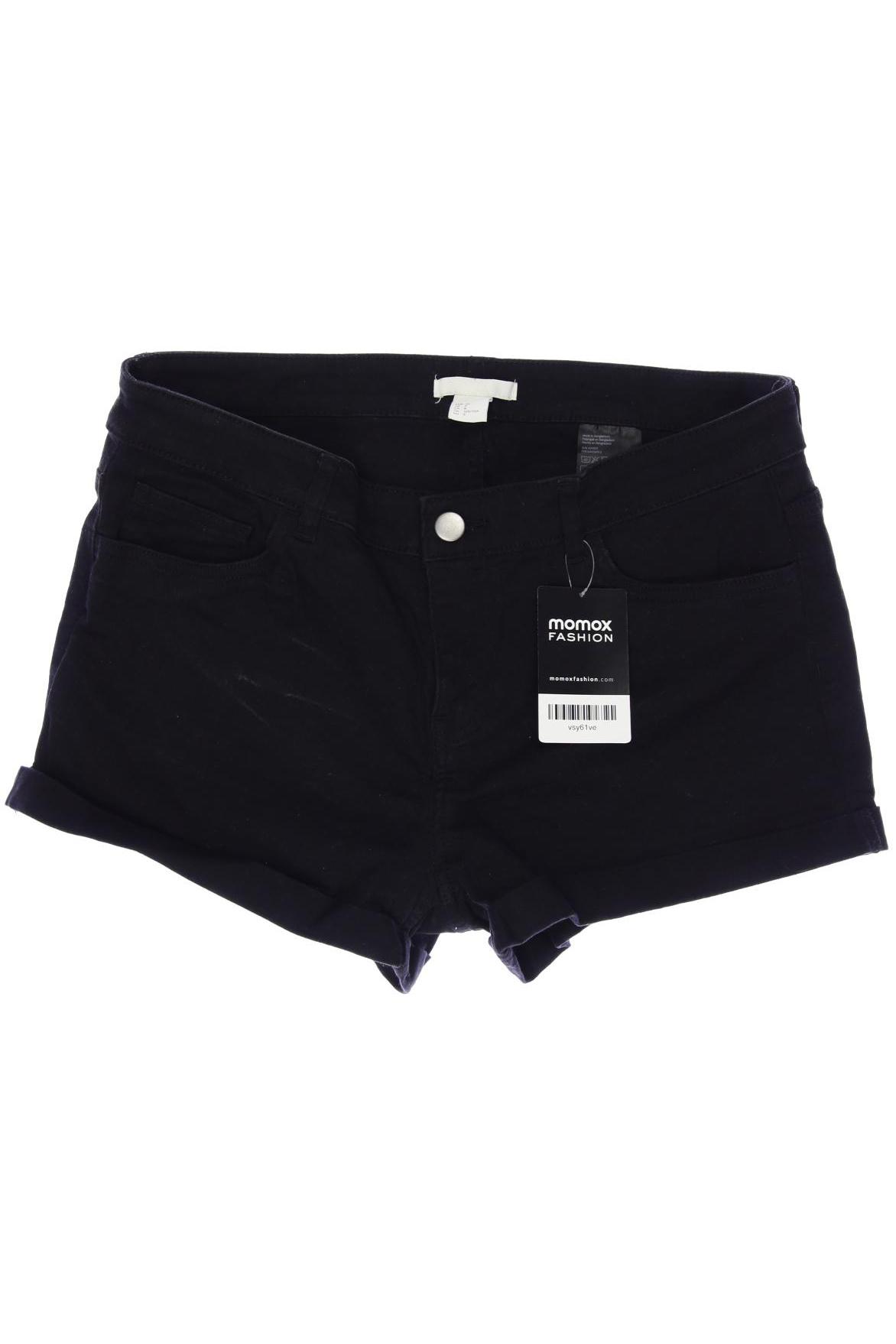 H&M Damen Shorts, schwarz von H&M