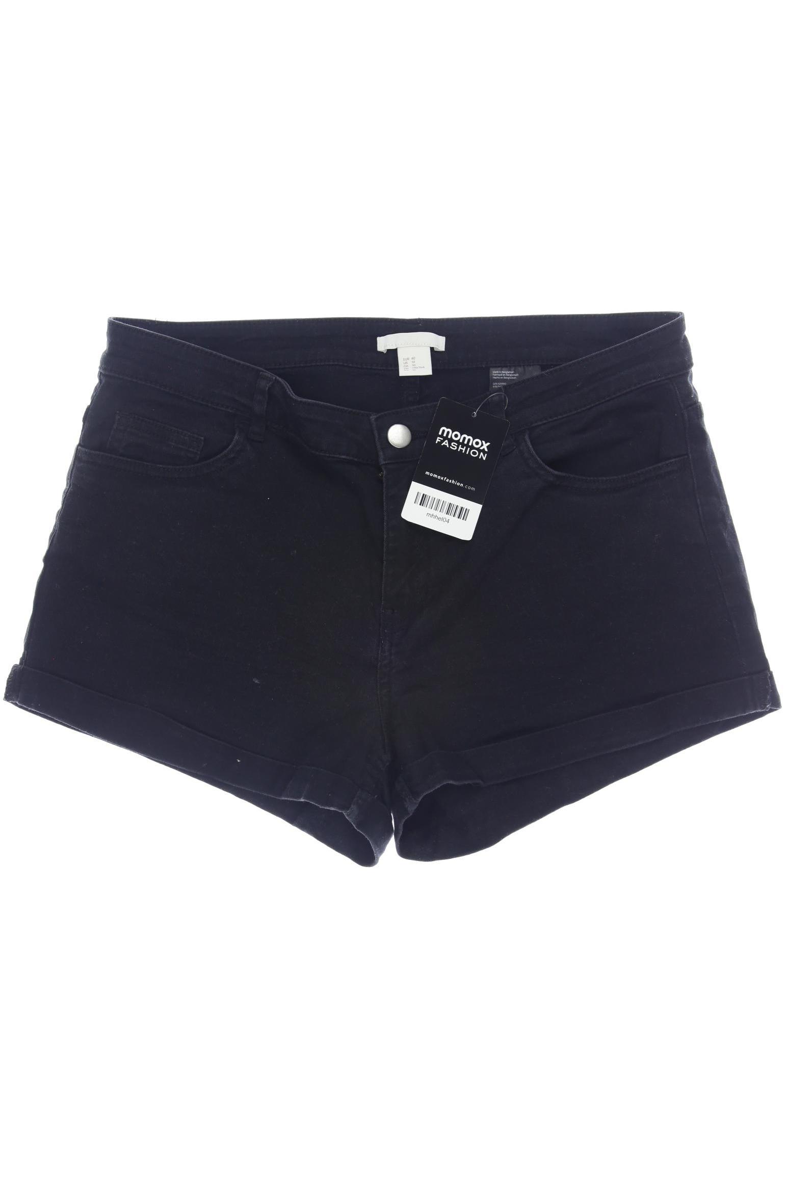 H&M Damen Shorts, schwarz von H&M