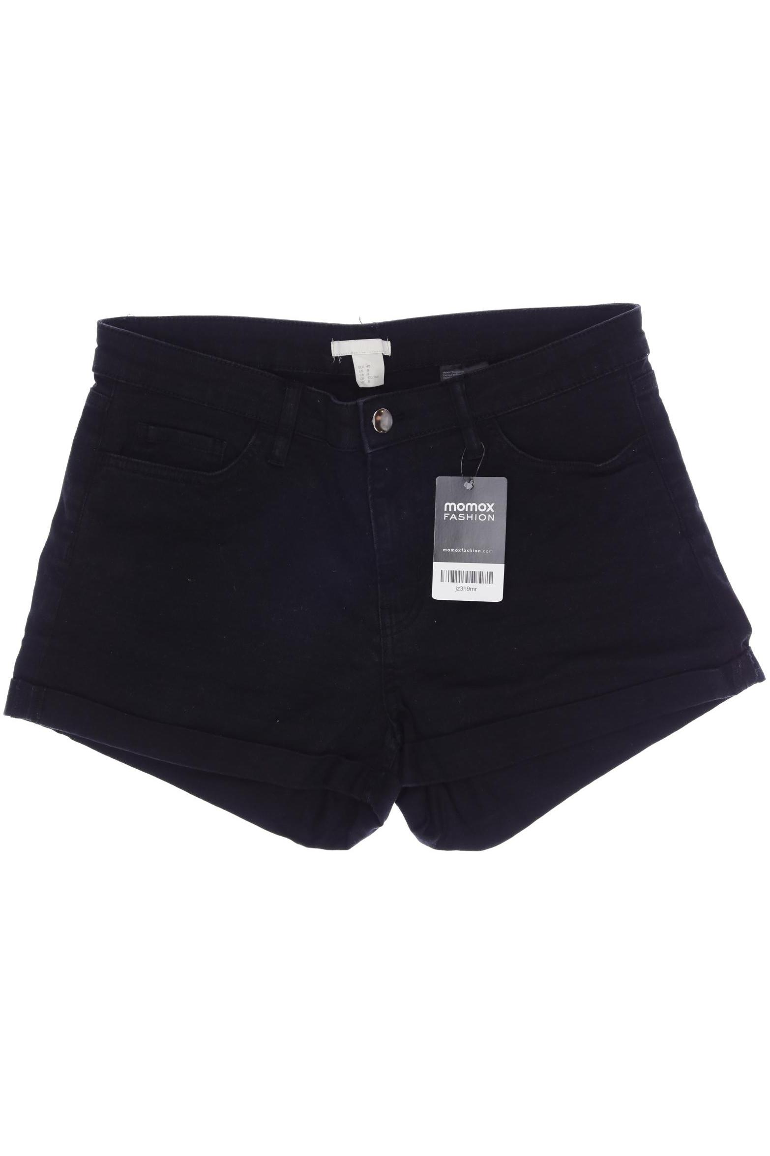 H&M Damen Shorts, schwarz von H&M