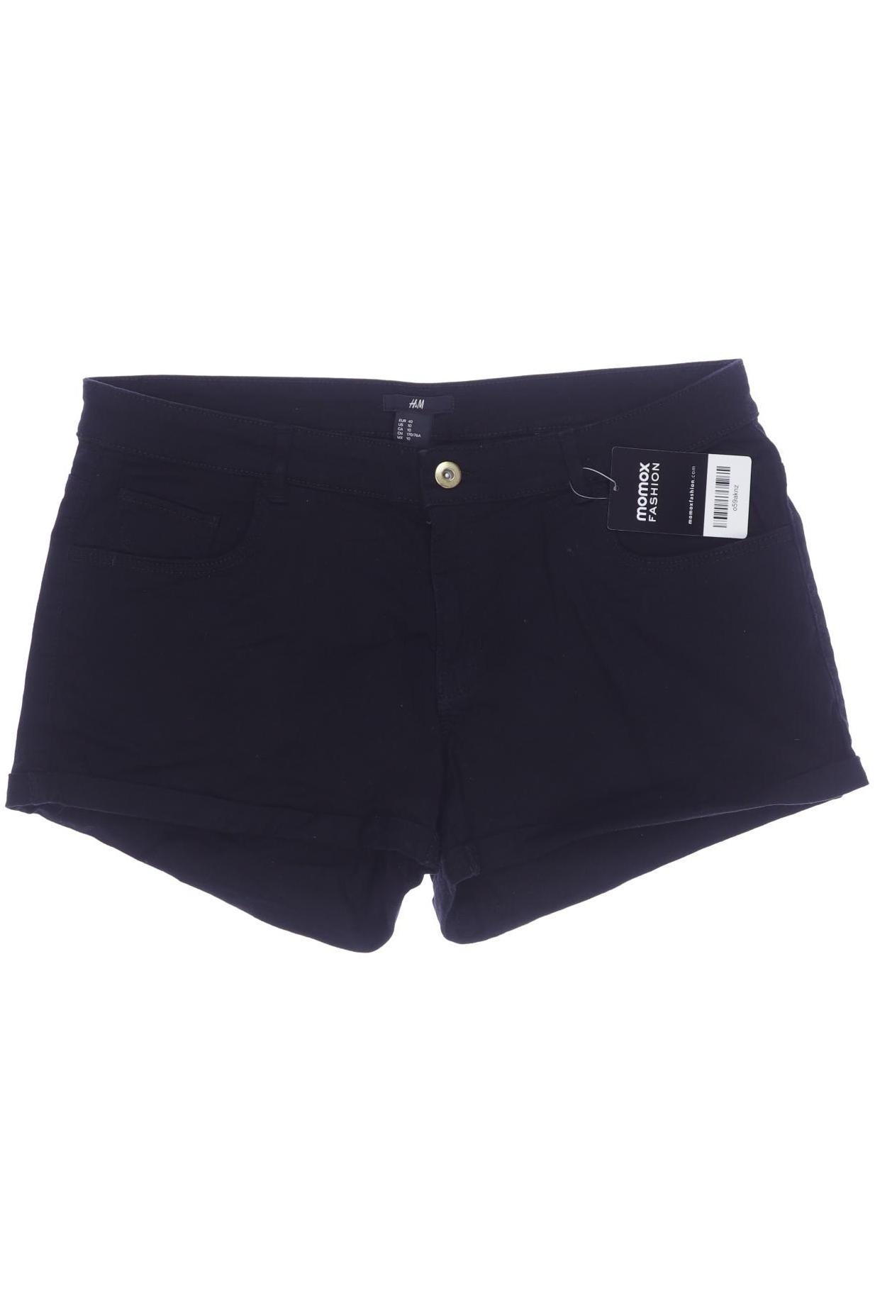 H&M Damen Shorts, schwarz von H&M