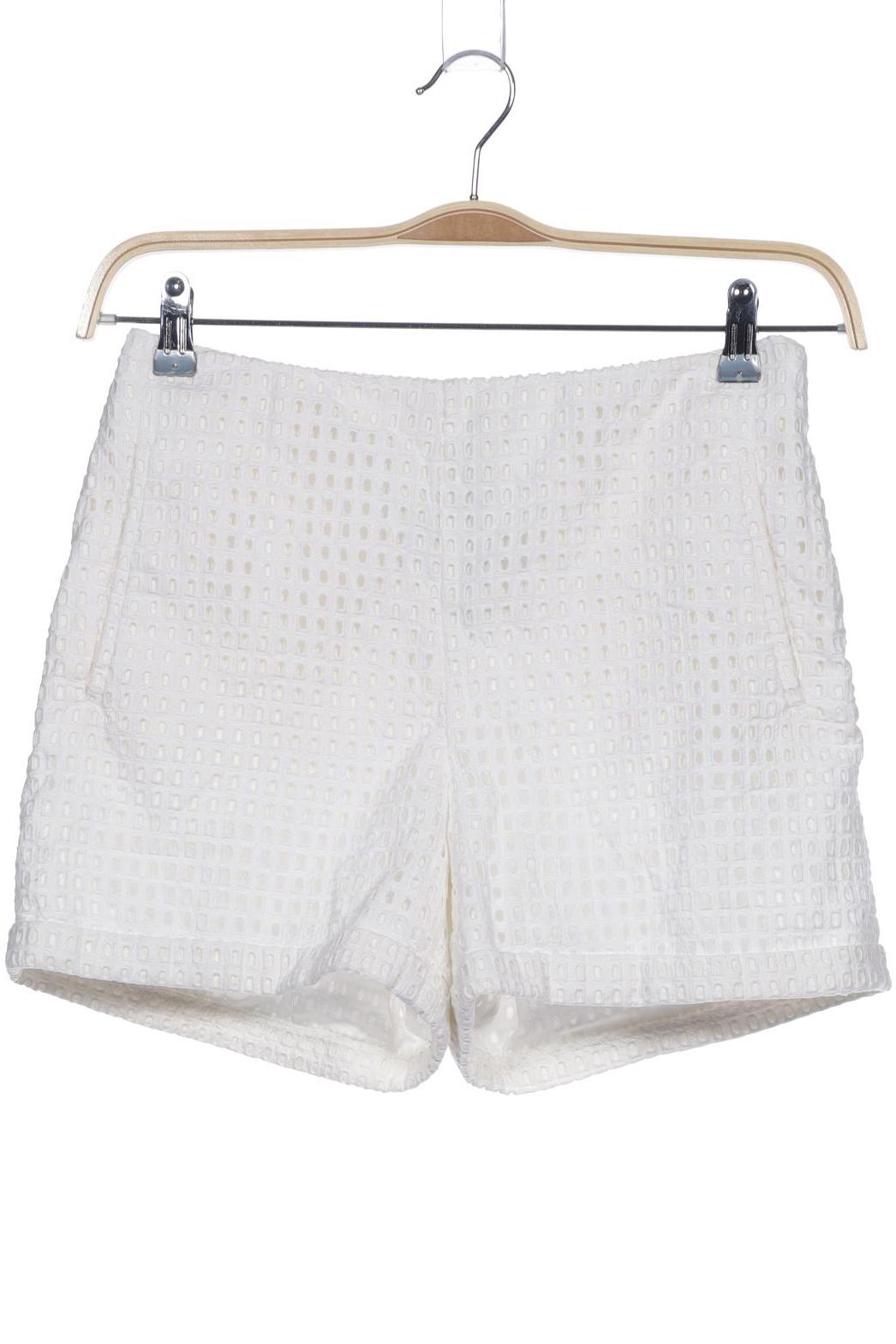 H&M Damen Shorts, weiß, Gr. 38 von H&M