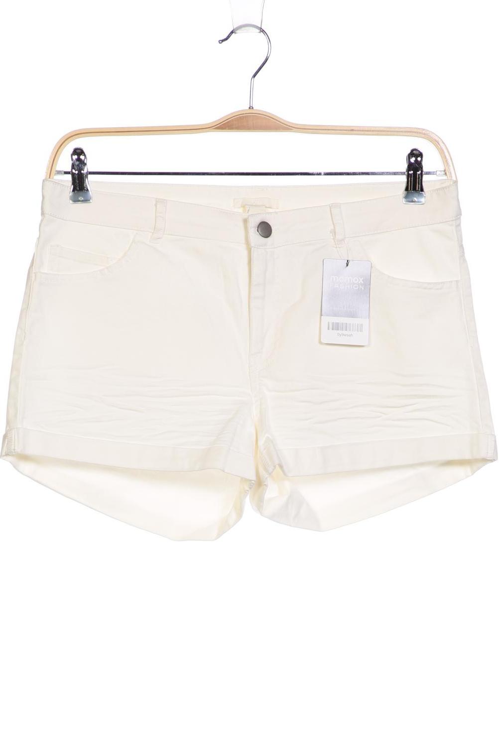 H&M Damen Shorts, weiß, Gr. 42 von H&M