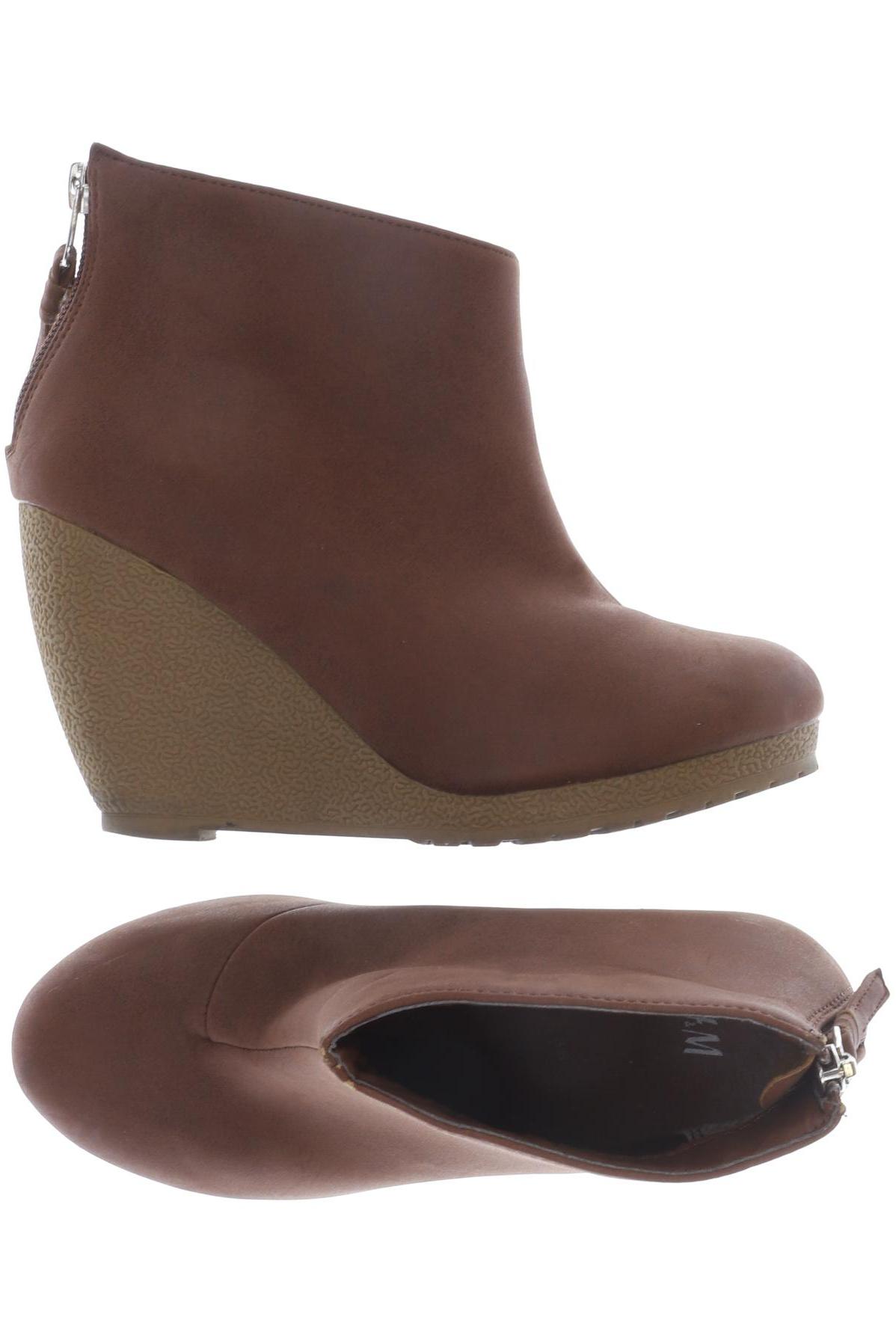 H&M Damen Stiefelette, braun von H&M