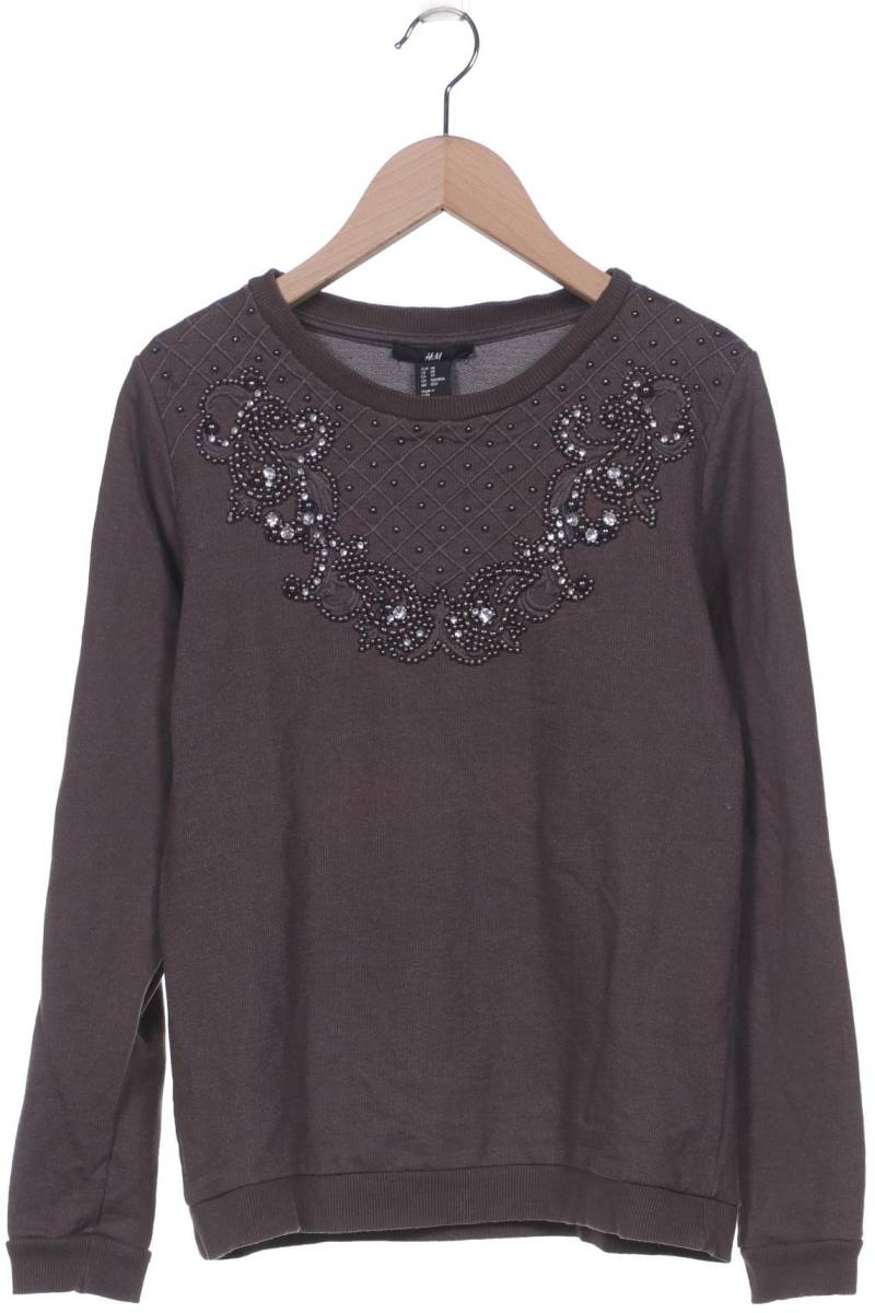 H&M Damen Sweatshirt, braun von H&M