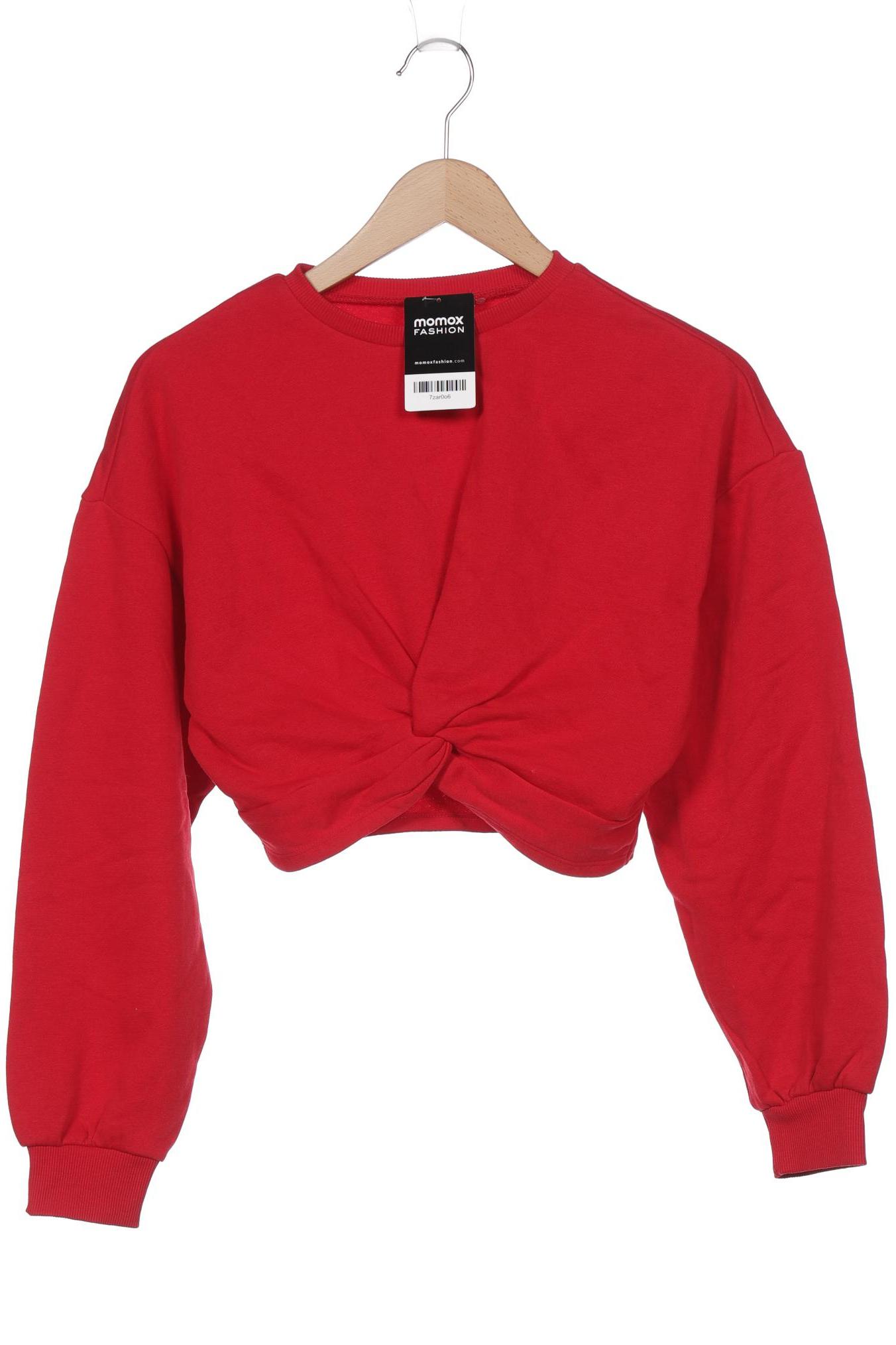 H&M Damen Sweatshirt, rot von H&M