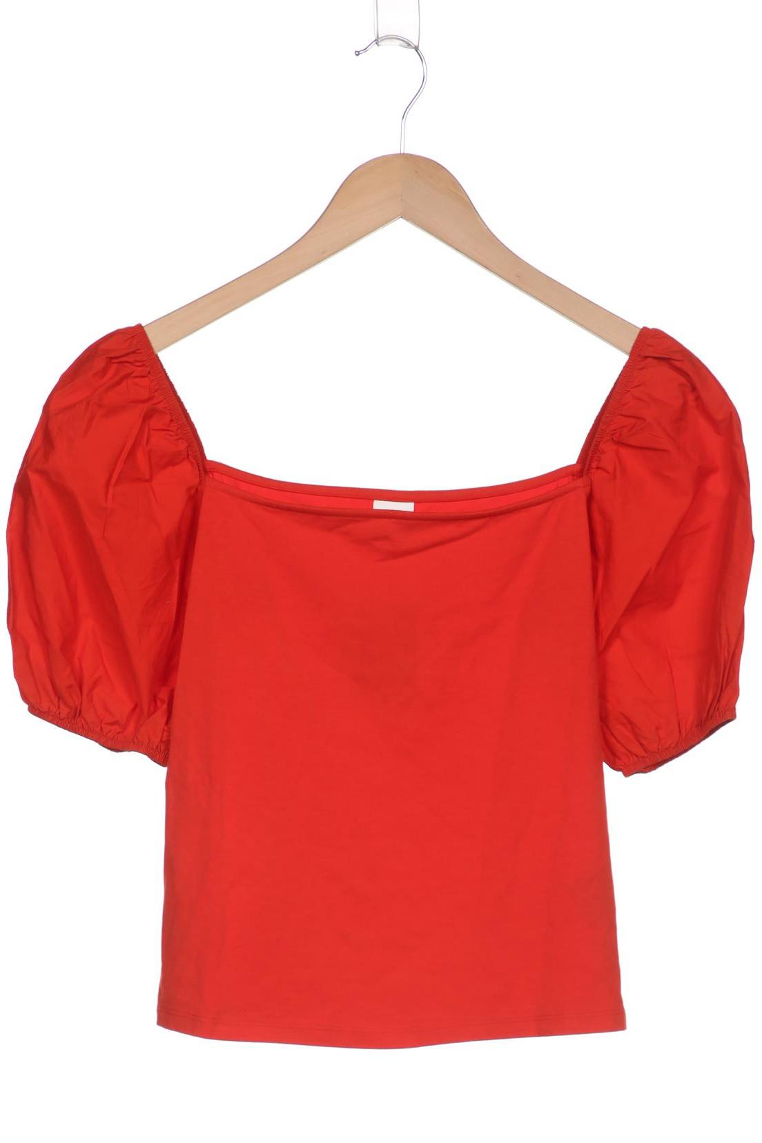 H&M Damen T-Shirt, rot, Gr. 38 von H&M