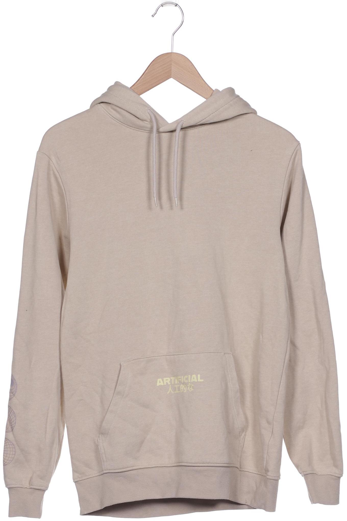 H&M Herren Kapuzenpullover, beige von H&M