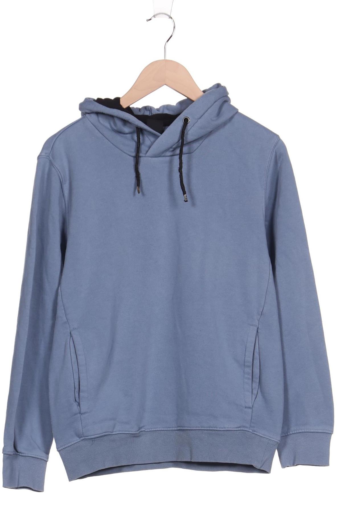 H&M Herren Kapuzenpullover, blau von H&M