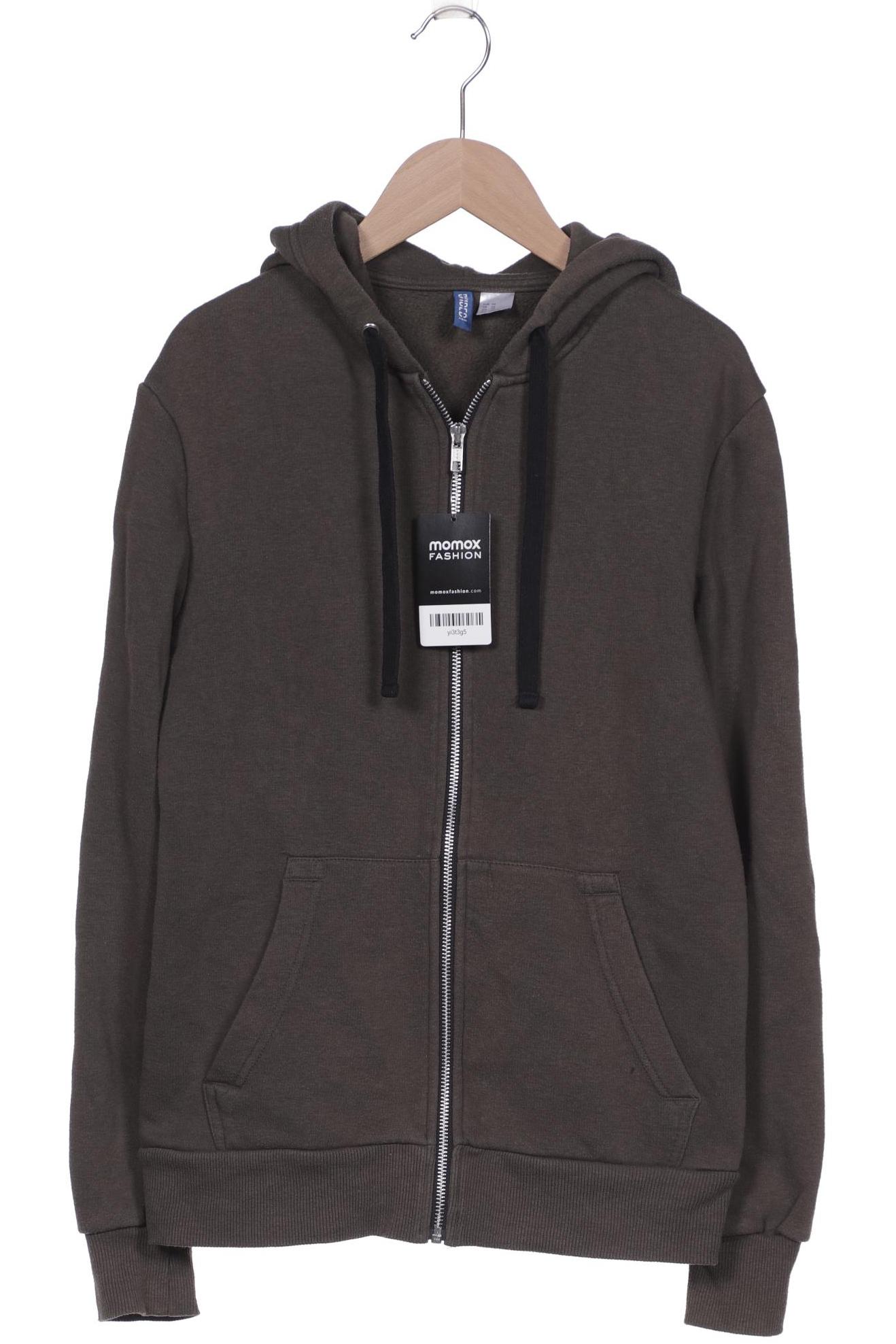 H&M Herren Kapuzenpullover, braun von H&M