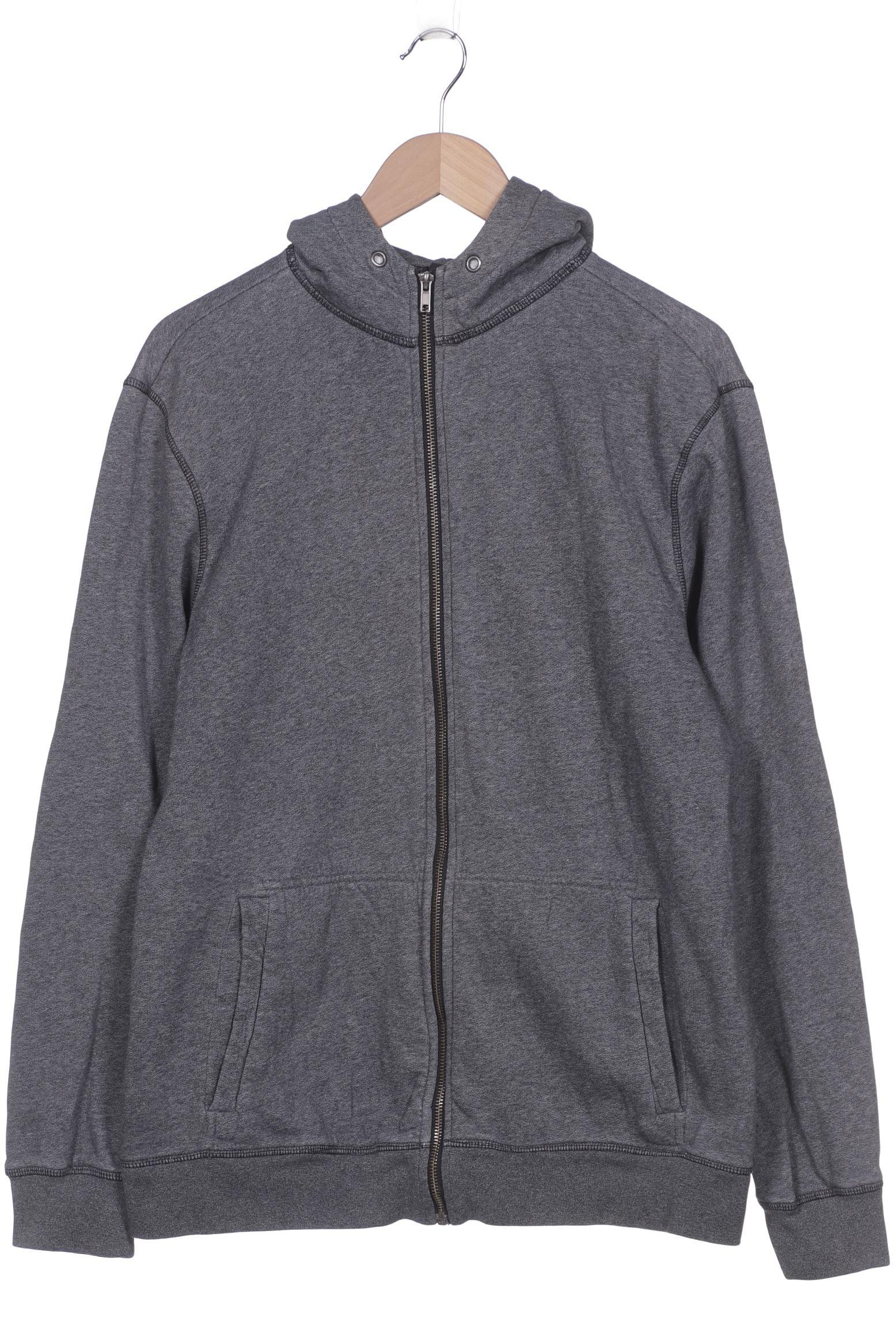 H&M Herren Kapuzenpullover, grau von H&M