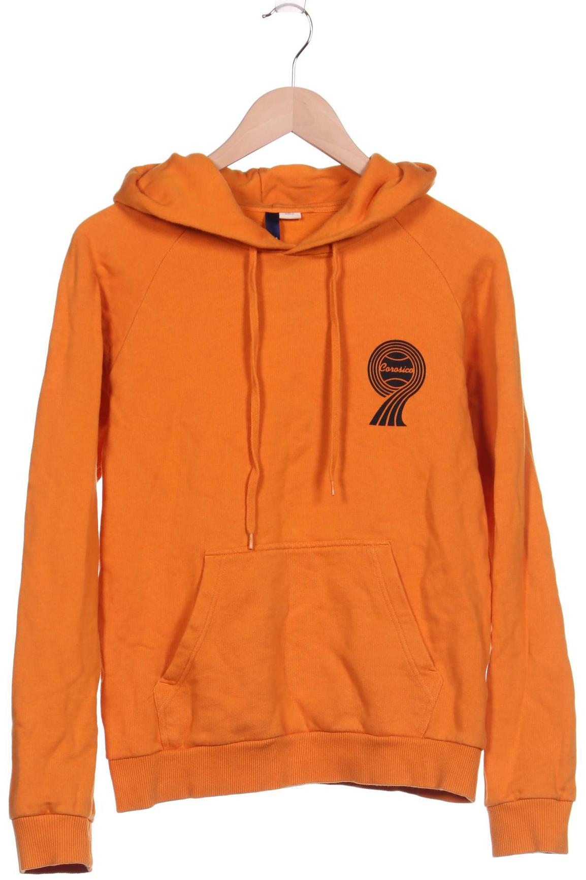 H&M Herren Kapuzenpullover, orange von H&M