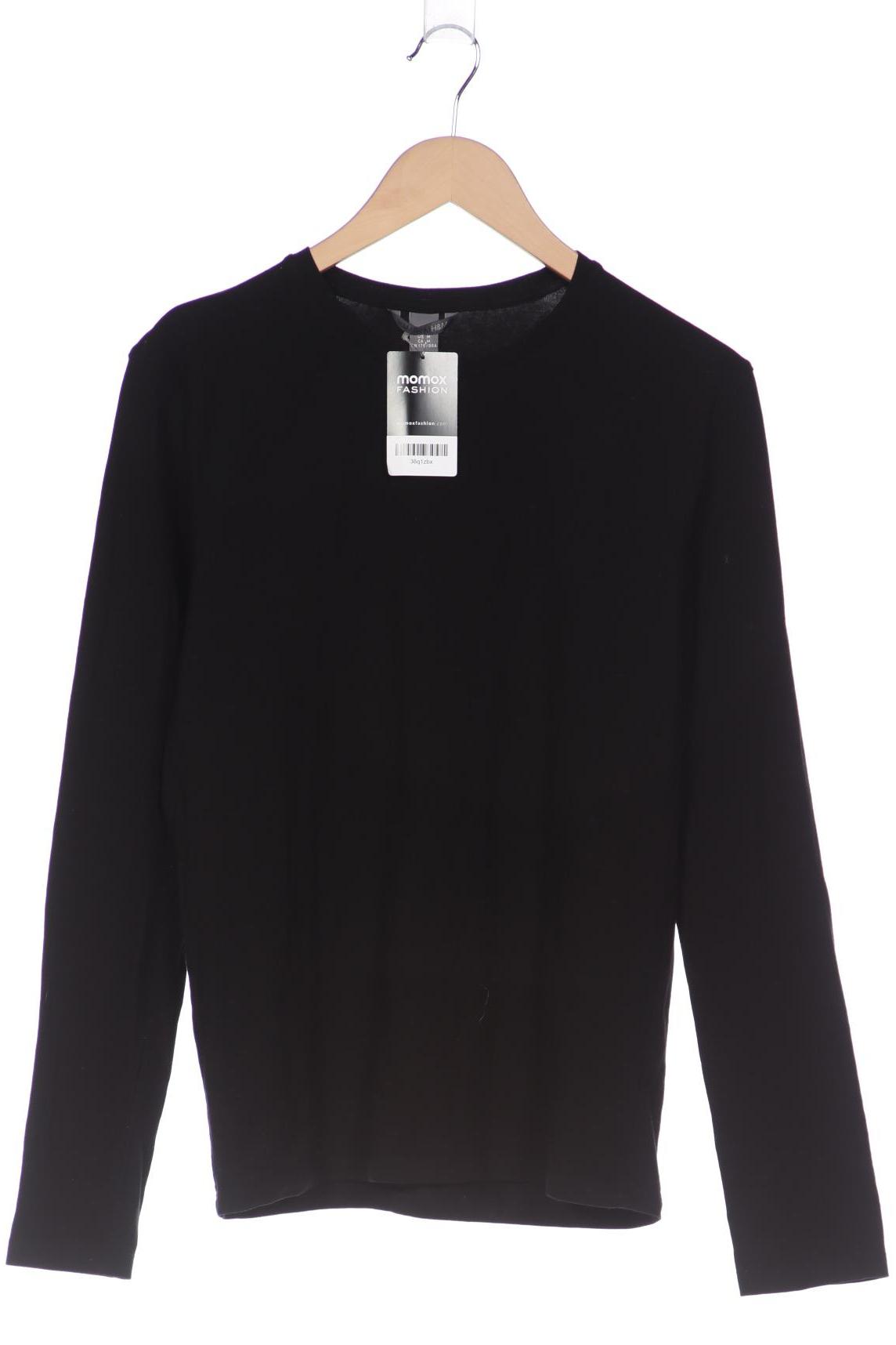 H&M Herren Langarmshirt, schwarz von H&M