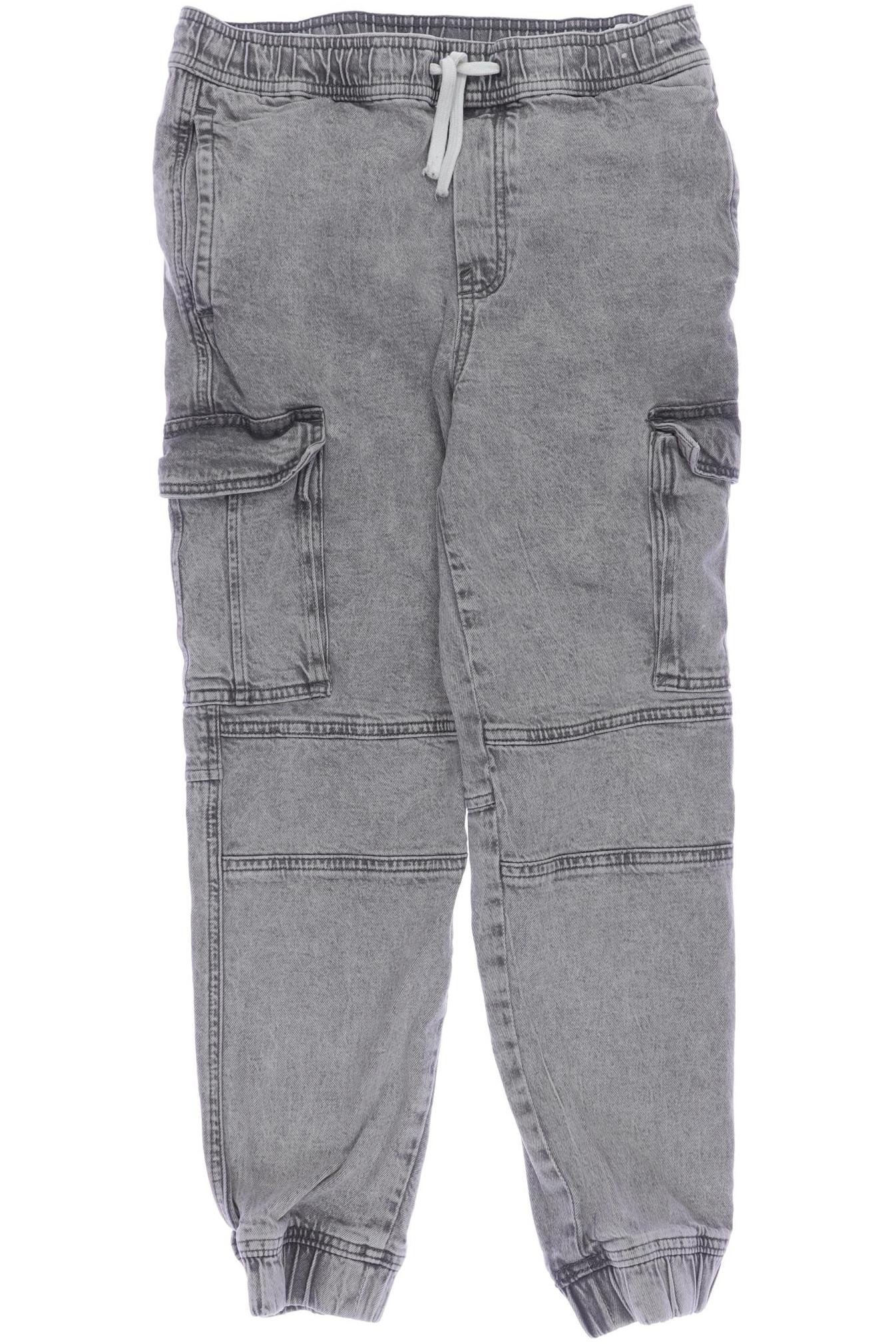 H&M Herren Jeans, grau, Gr. 158 von H&M