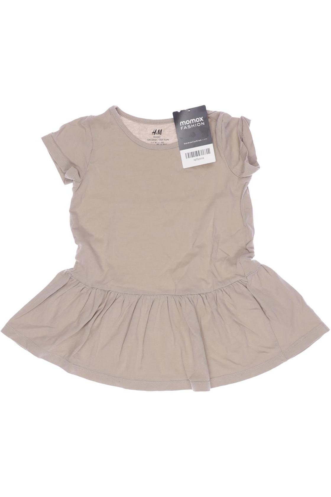 H&M Mädchen Kleid, beige von H&M