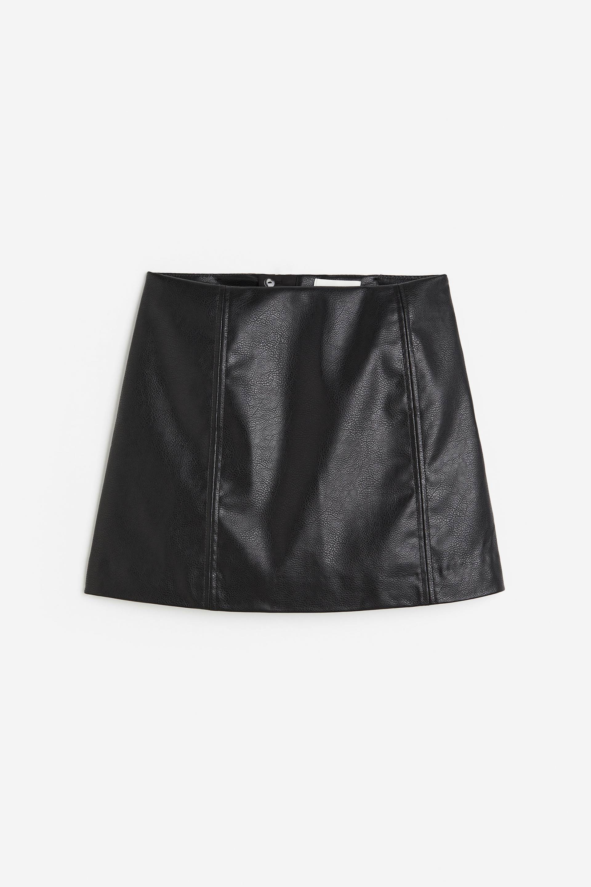 H&M Minirock Schwarz, Röcke in Größe 34. Farbe: Black von H&M