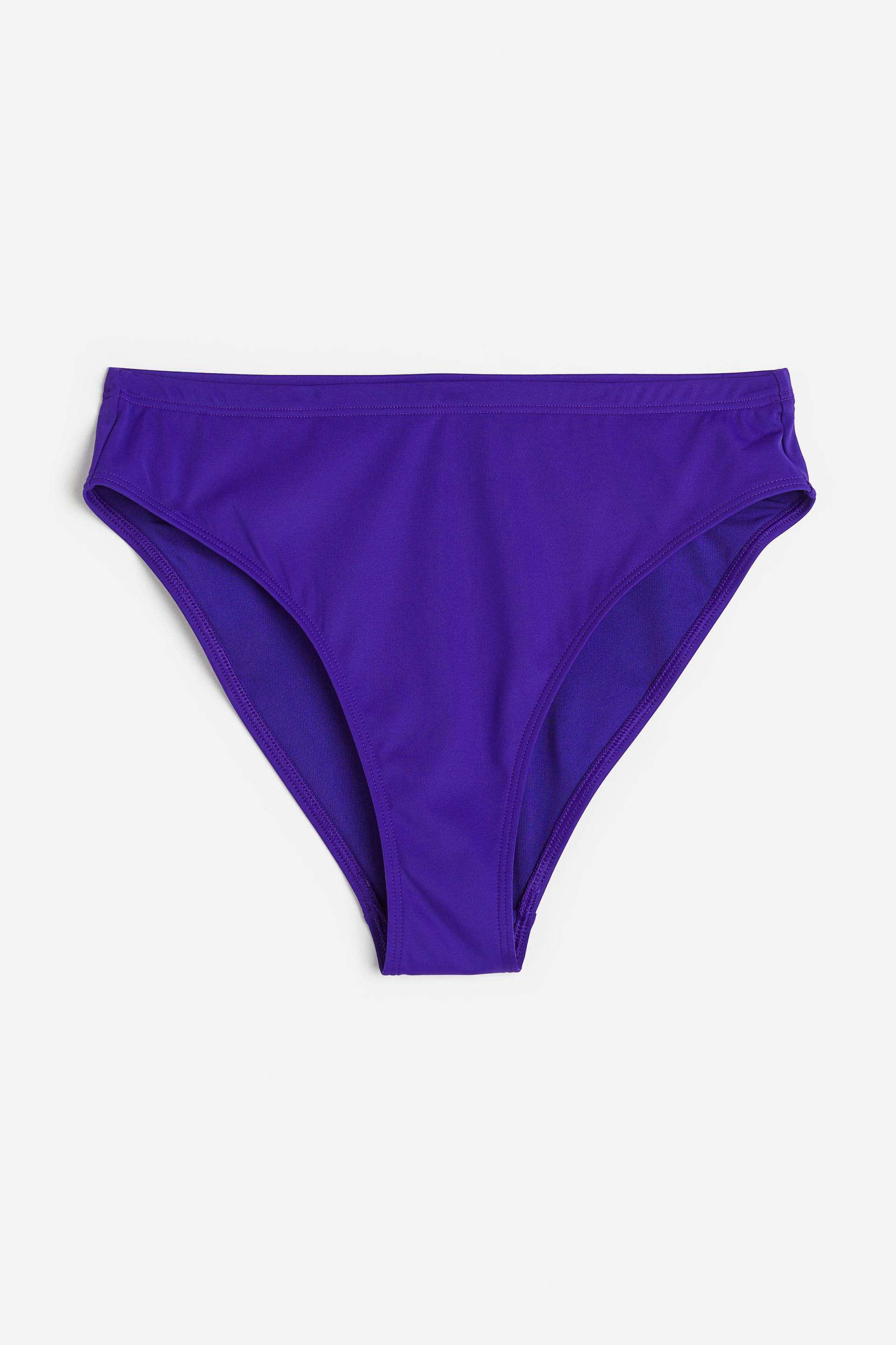 H&M Sportbikinihose Dunkellila, Bikini-Unterteil in Größe S. Farbe: Dark purple von H&M