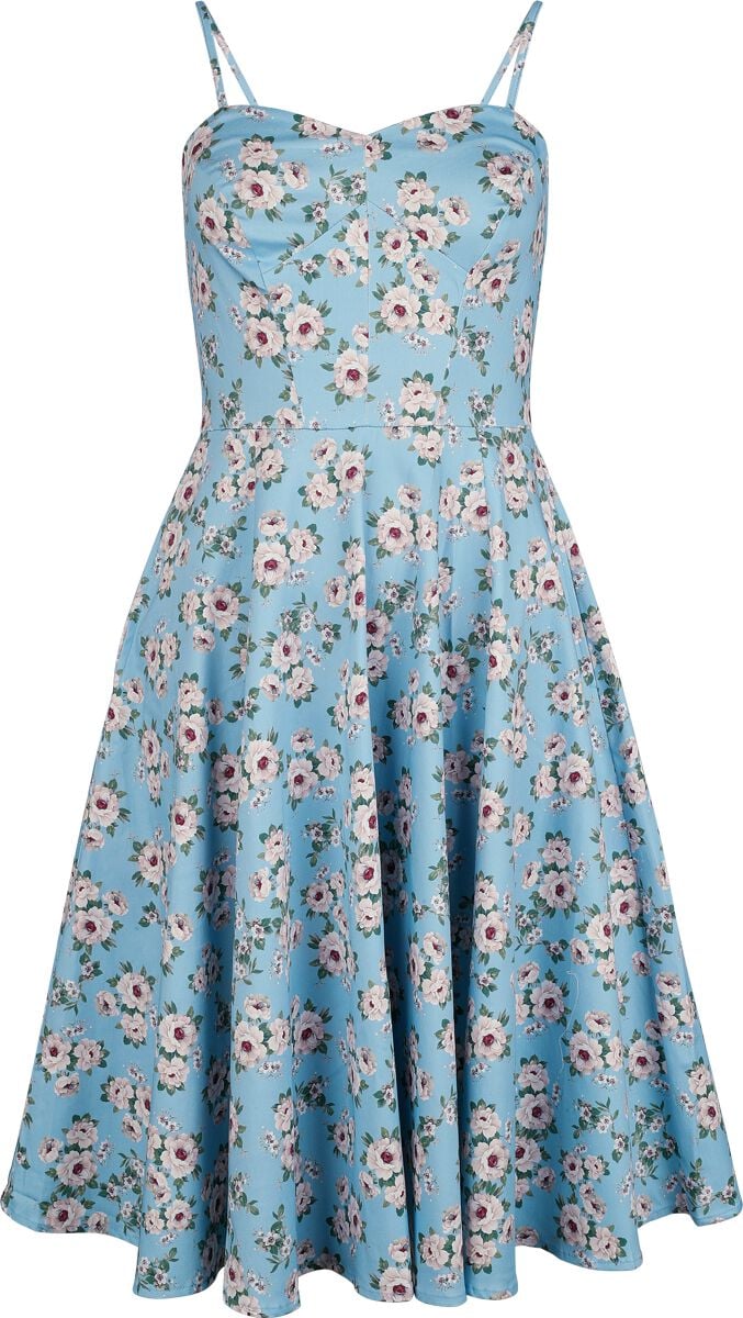 H&R London Kleid knielang - Peony Swing Dress - XS bis 4XL - für Damen - Größe 3XL - multicolor H&R London Kleid knielang - Peony Swing Dress - XS bis 4XL - für Damen - Größe 3XL - multicolor von H&R London