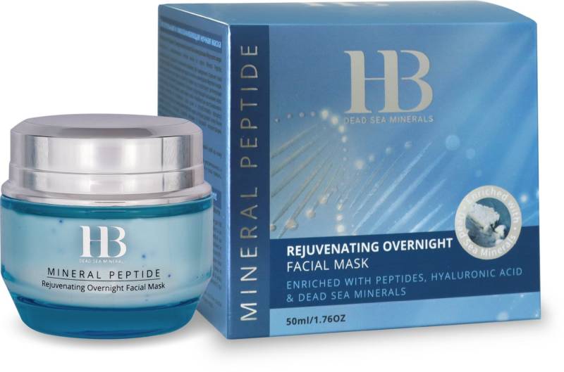 H.B. Dead Sea Minerals Gesichtsmaske Health&Beauty Nacht-Gesichtsmaske Anti-Aging Totes Meer 50ml von H.B. Dead Sea Minerals