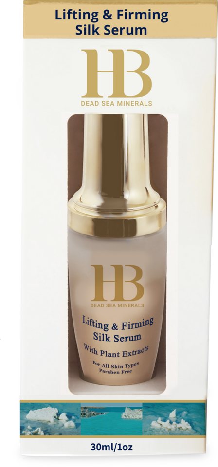 H.B. Dead Sea Minerals Gesichtsserum Health&Beauty Lifting Seidenserum mit Totes-Meer-Mineralien 30ml von H.B. Dead Sea Minerals