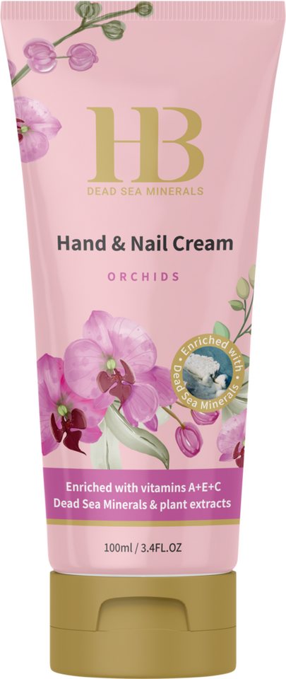 H.B. Dead Sea Minerals Handcreme Health&Beauty Hand & Nagelcreme Orchidee Pflegecreme 100ml von H.B. Dead Sea Minerals