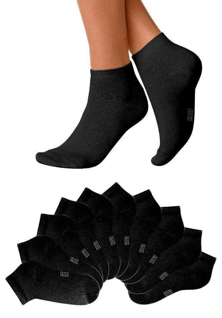 Große Größen: Kurzsocken, schwarz, Gr.35/38-39/42 Große Größen: Kurzsocken, schwarz, Gr.35/38-39/42 von H.I.S EM LBG
