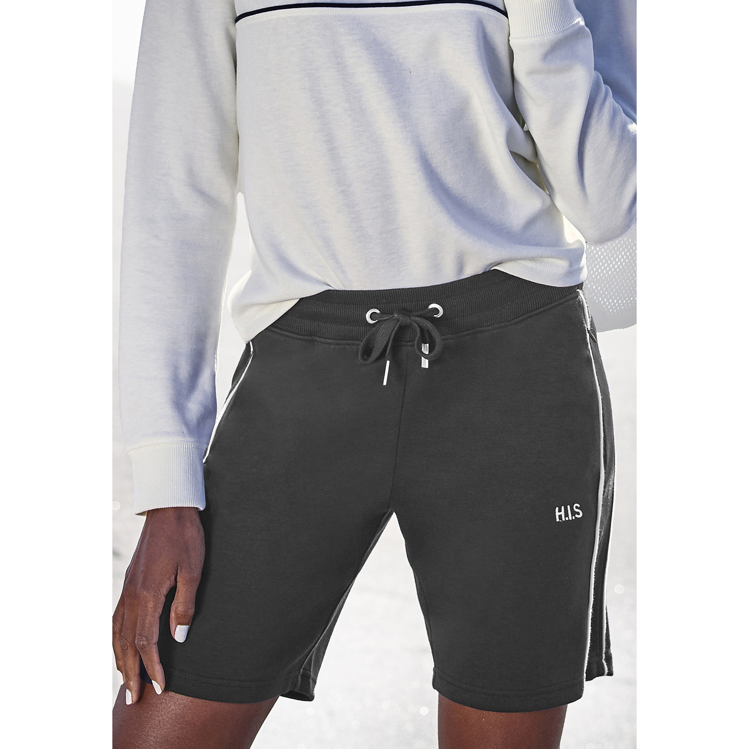 H.I.S Bermudas Damen marine Gr.44/46 von H.I.S