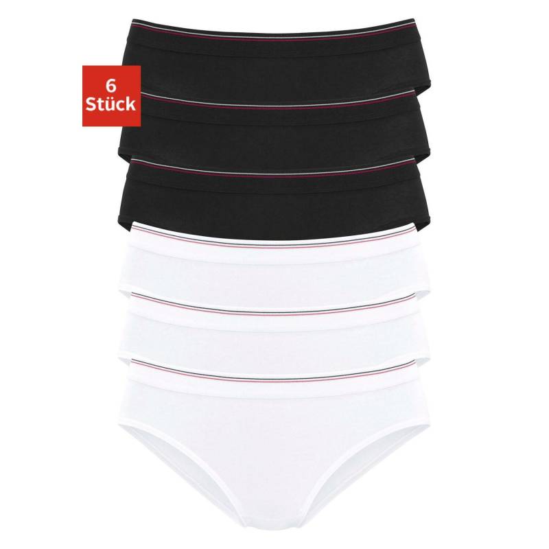 H.I.S Bikinislip Damen weiß, schwarz Gr.44/46 von H.I.S