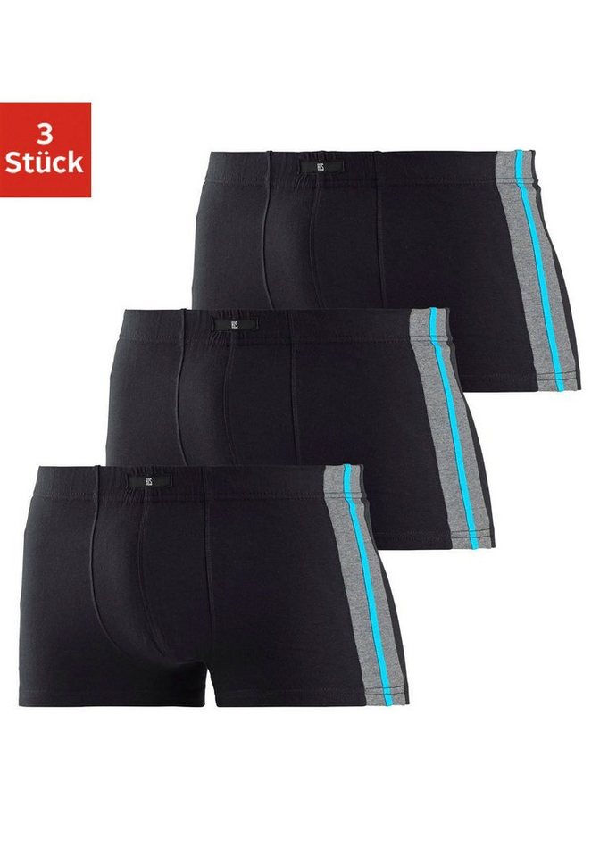 H.I.S Boxer Boxershorts für Herren (Packung, 3-St) mit Colorblocking von H.I.S