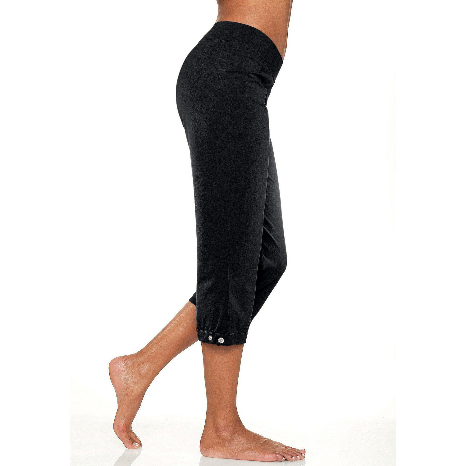 H.I.S Caprihose Damen schwarz Gr.48/50 von H.I.S