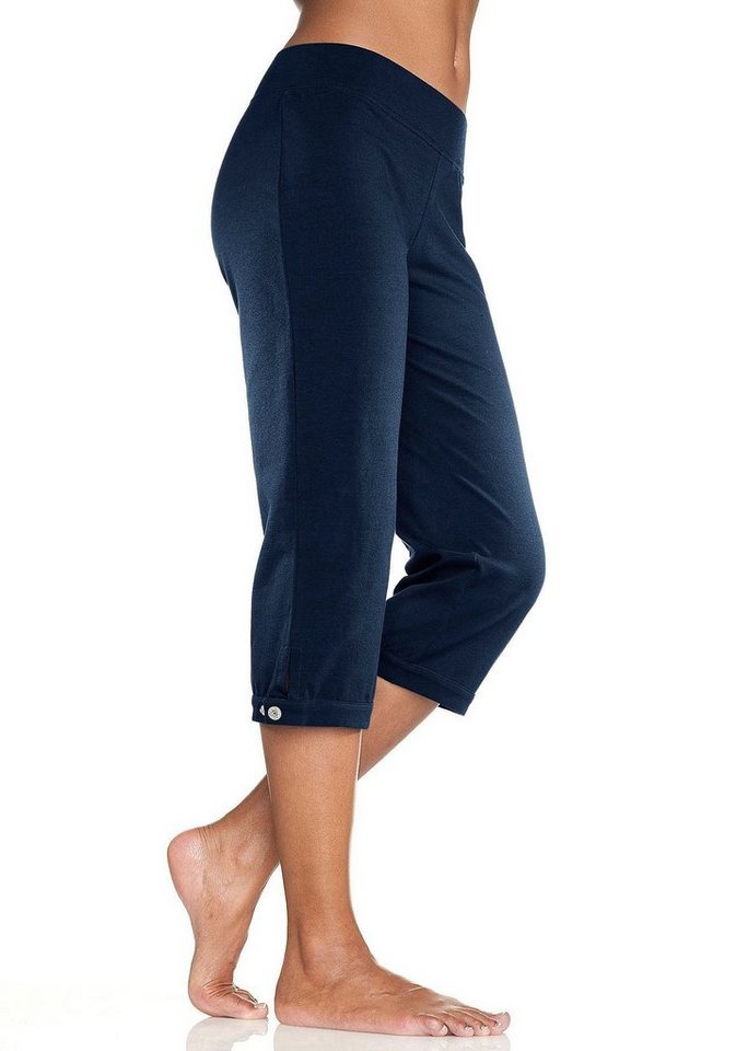 H.I.S Caprihose mit verstellbarem Saum, Loungewear von H.I.S