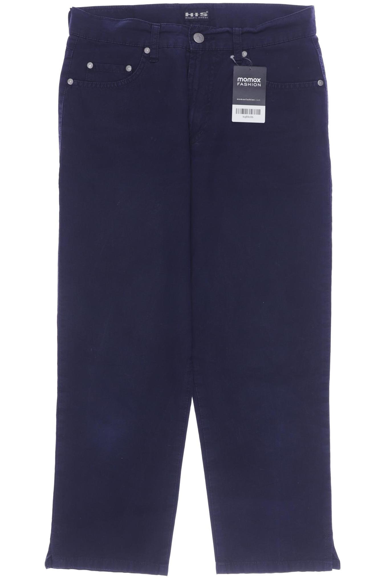 H.I.S Damen Stoffhose, marineblau von H.I.S