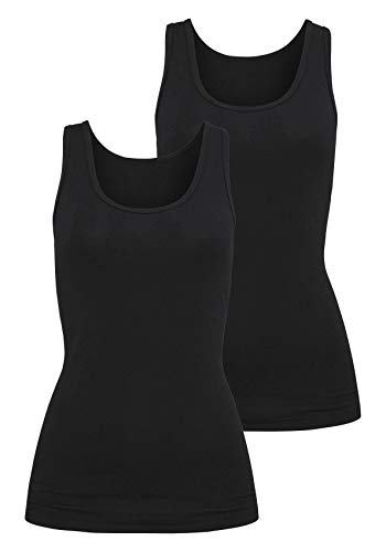 H.I.S Damen Unterhemd aus Baumwoll-Stretch im Multipack von H.I.S