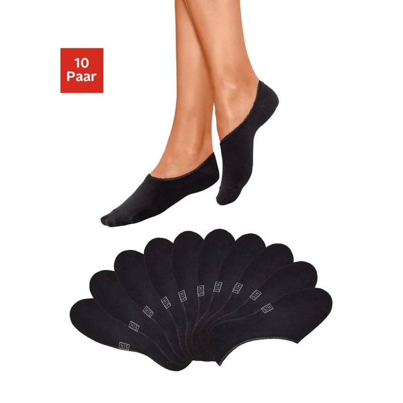 H.I.S Füßlinge Damen schwarz Gr.35-38 von H.I.S