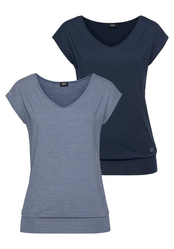 H.I.S Funktionsshirt (Spar-Set, 2er-Pack) ärmellos, figurfreundlicher Schnitt, ideal für Sport und Wandern von H.I.S