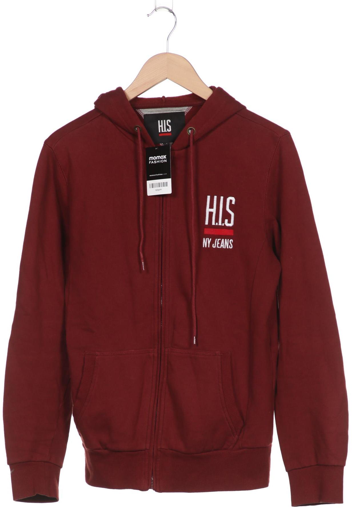 H.I.S Herren Kapuzenpullover, bordeaux von H.I.S