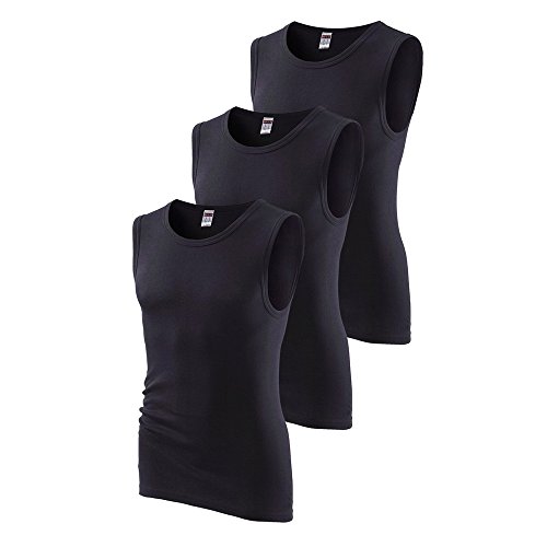 H.I.S Herren Muscleshirt Feinripp Muscleshirts im 3er Pack – von H.I.S