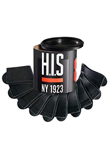 H.I.S Herren Socken Box, schwarz, 8 Paar (43/46, Schwarz) von H.I.S