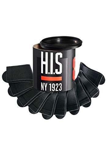 H.I.S Herren Socken Box, schwarz, 8 Paar (47/49, Schwarz) von H.I.S