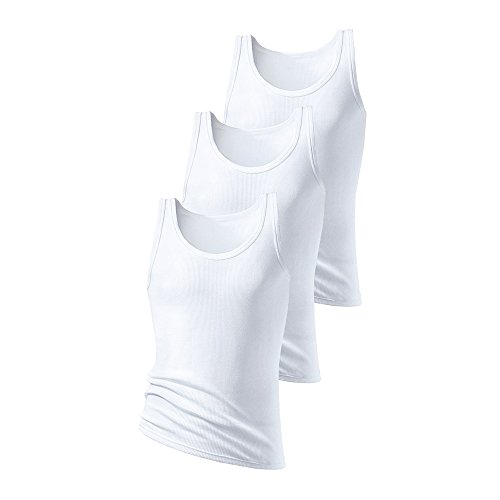 H.I.S Herren Unterhemd weiß 6 (L) von H.I.S