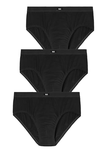 H.I.S Herren breite Slips (3 Stück) ohne Seitennaht von H.I.S