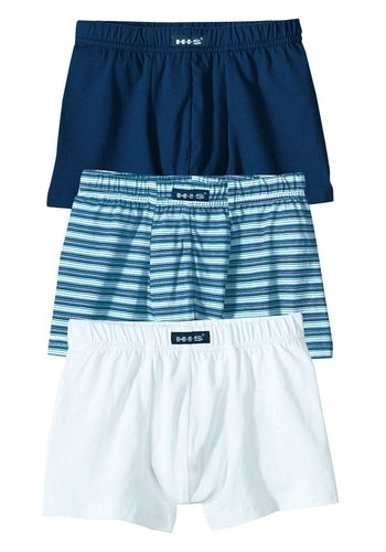 H.I.S JEANS Boxer, H.I.S (3 Stck.) bunt, Größe 140 von H.I.S