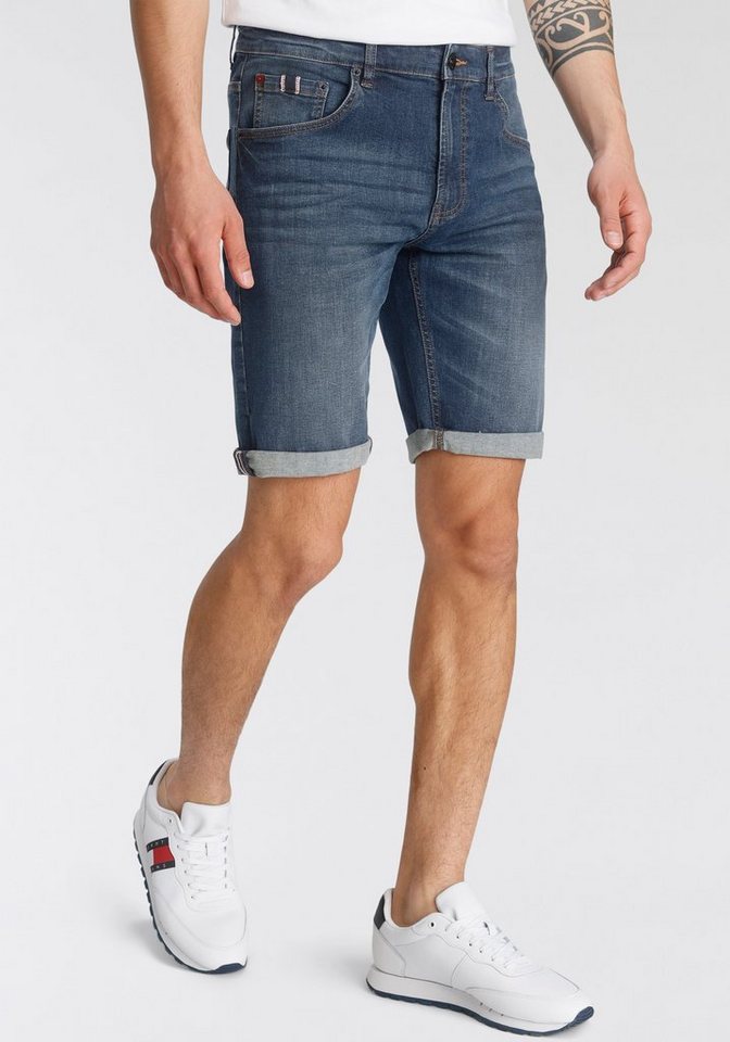 H.I.S Jeansshorts DEYO wassersparende Produktion durch OZON WASH von H.I.S