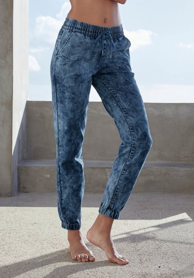 H.I.S Jogger Pants in Jeansoptik, Loungeanzug von H.I.S