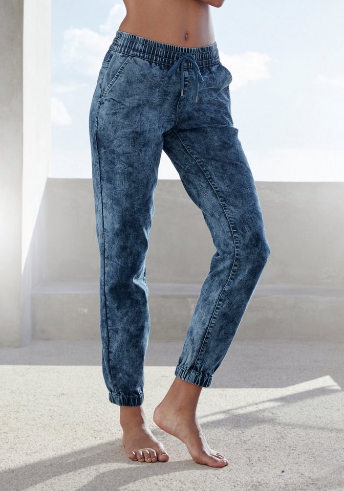 H.I.S Jogger Pants in Jeansoptik, Loungeanzug von H.I.S