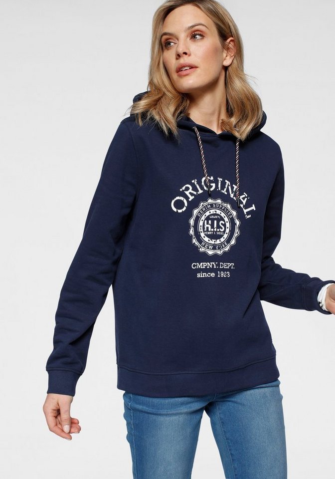 H.I.S Kapuzensweatshirt mit Retro-print von H.I.S von H.I.S