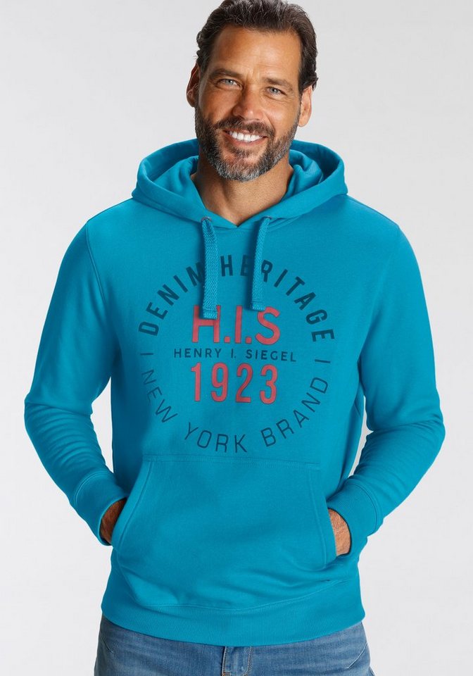 H.I.S Kapuzensweatshirt mit markanten Kordeln von H.I.S