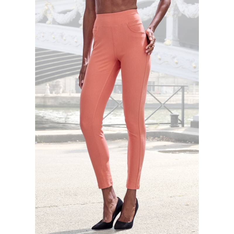 H.I.S Leggings Damen pfirsich Gr.44/46 von H.I.S