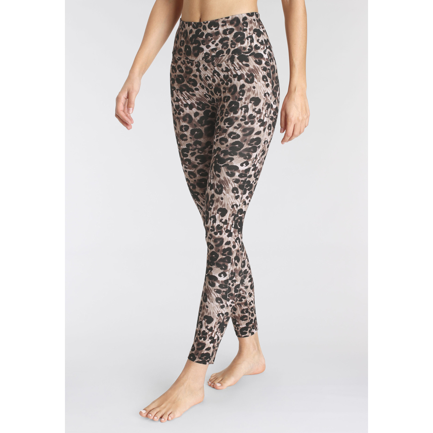 H.I.S Leggings Damen schwarz mit Leodruck Gr.36/38 H.I.S Leggings Damen schwarz mit Leodruck Gr.36/38 von H.I.S